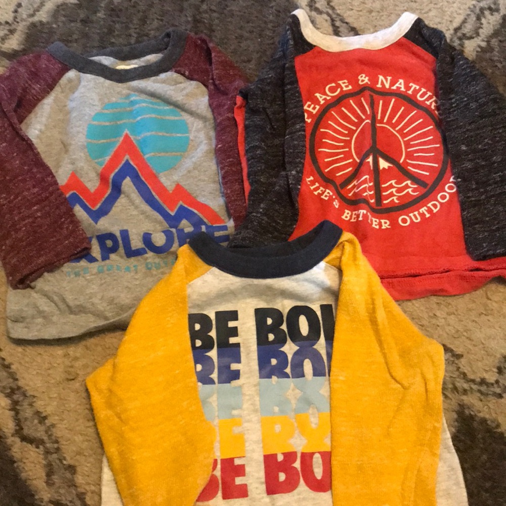 Long sleeve shirts